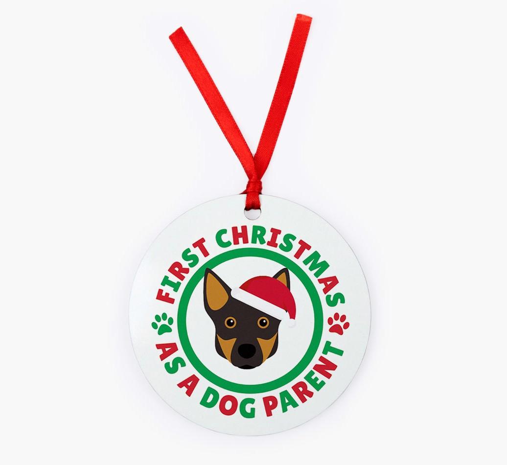 'Dog Parent' - Personalized {breedFullName} Christmas Decoration