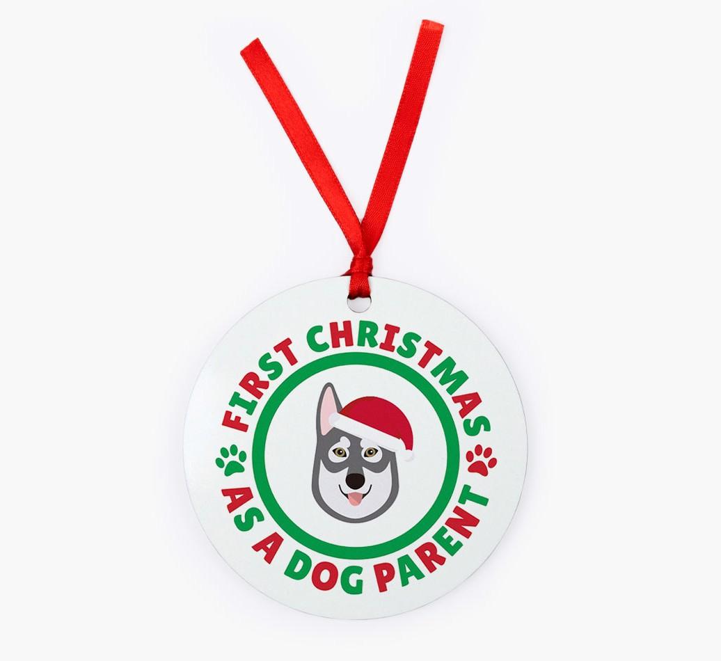 'Dog Parent' - Personalized {breedFullName} Christmas Decoration