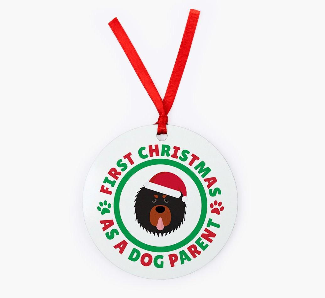 'Dog Parent' - Personalized {breedFullName} Christmas Decoration