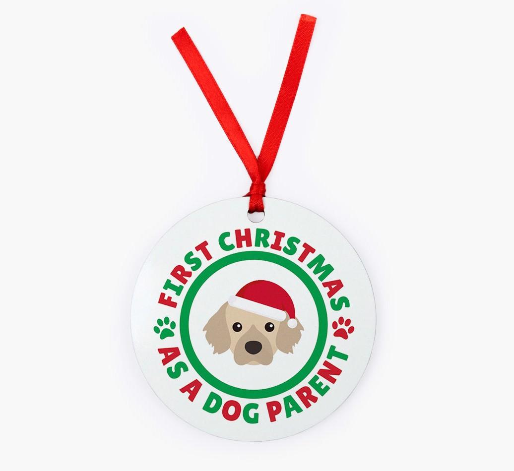 'Dog Parent' - Personalized {breedFullName} Christmas Decoration
