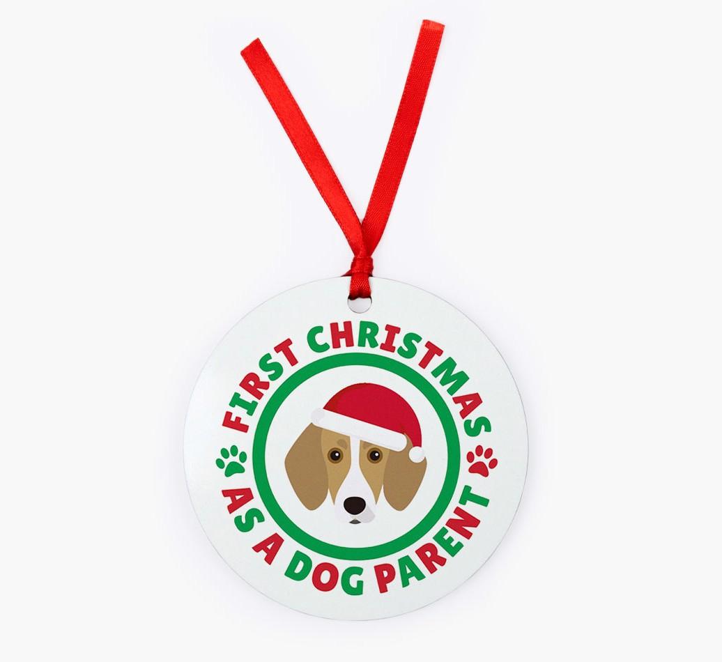 'Dog Parent' - Personalized {breedFullName} Christmas Decoration