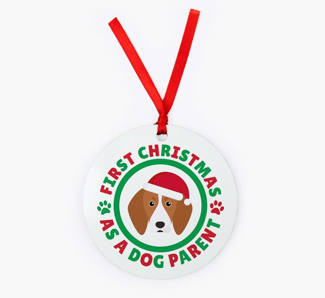 'Dog Parent' - Personalized {breedFullName} Christmas Decoration