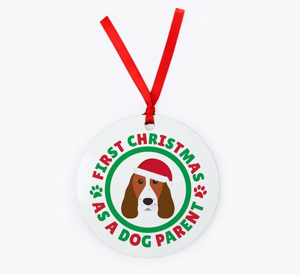 'Dog Parent' - Personalized {breedFullName} Christmas Decoration