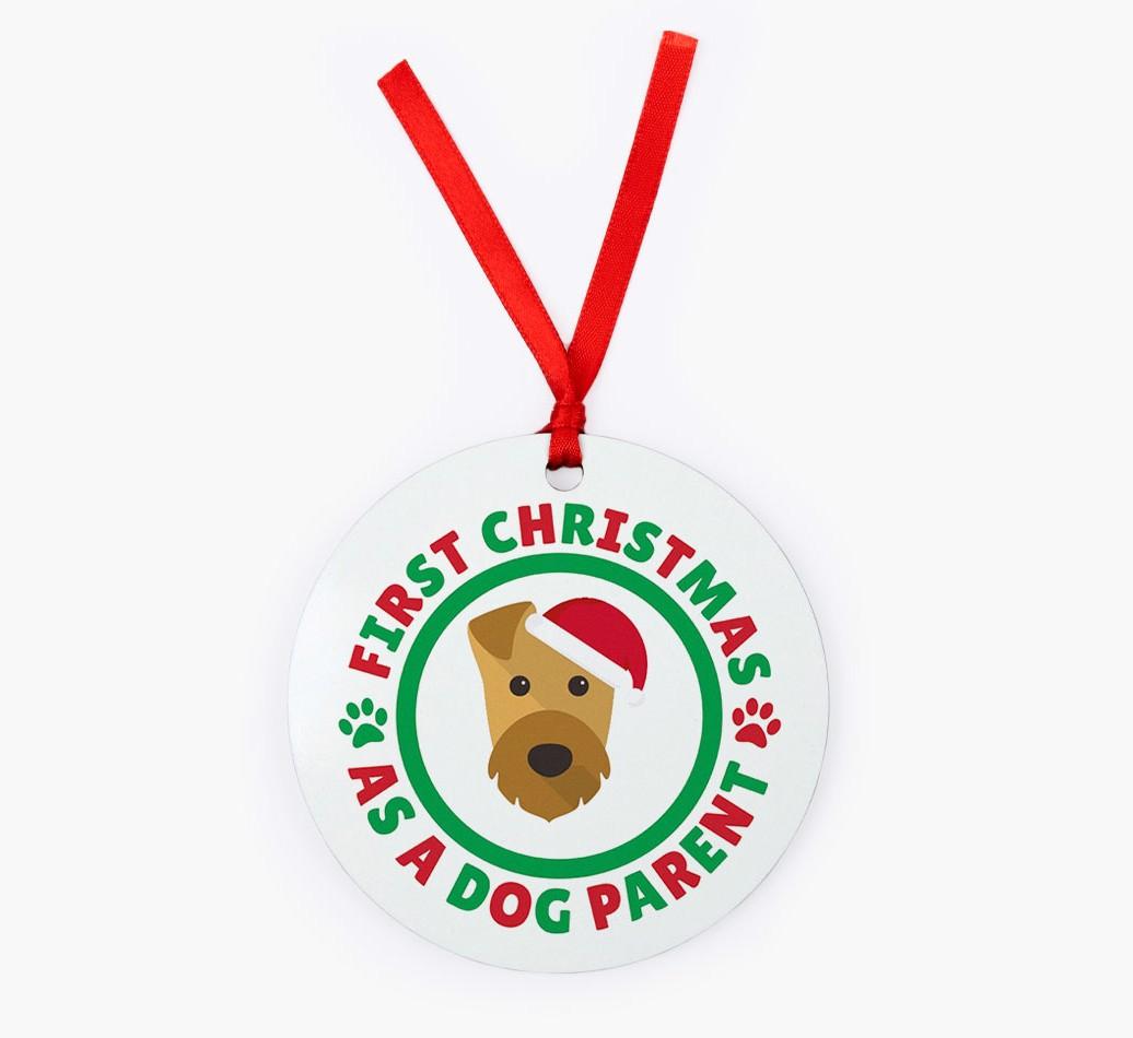 'Dog Parent' - Personalized {breedFullName} Christmas Decoration