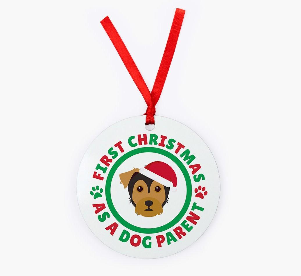 'Dog Parent' - Personalized {breedFullName} Christmas Decoration