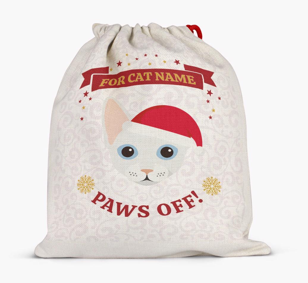 'Paws Off' - Personalised {breedFullName} Santa Sack