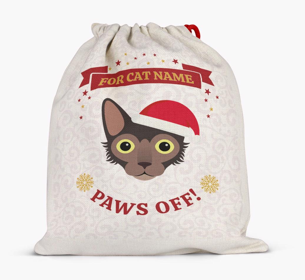 'Paws Off' - Personalised {breedFullName} Santa Sack