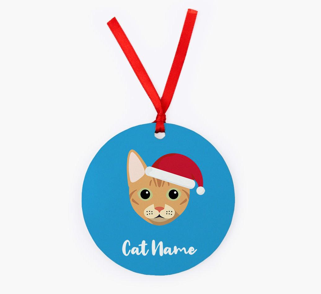 Personalised {breedCommonName} Christmas Decoration