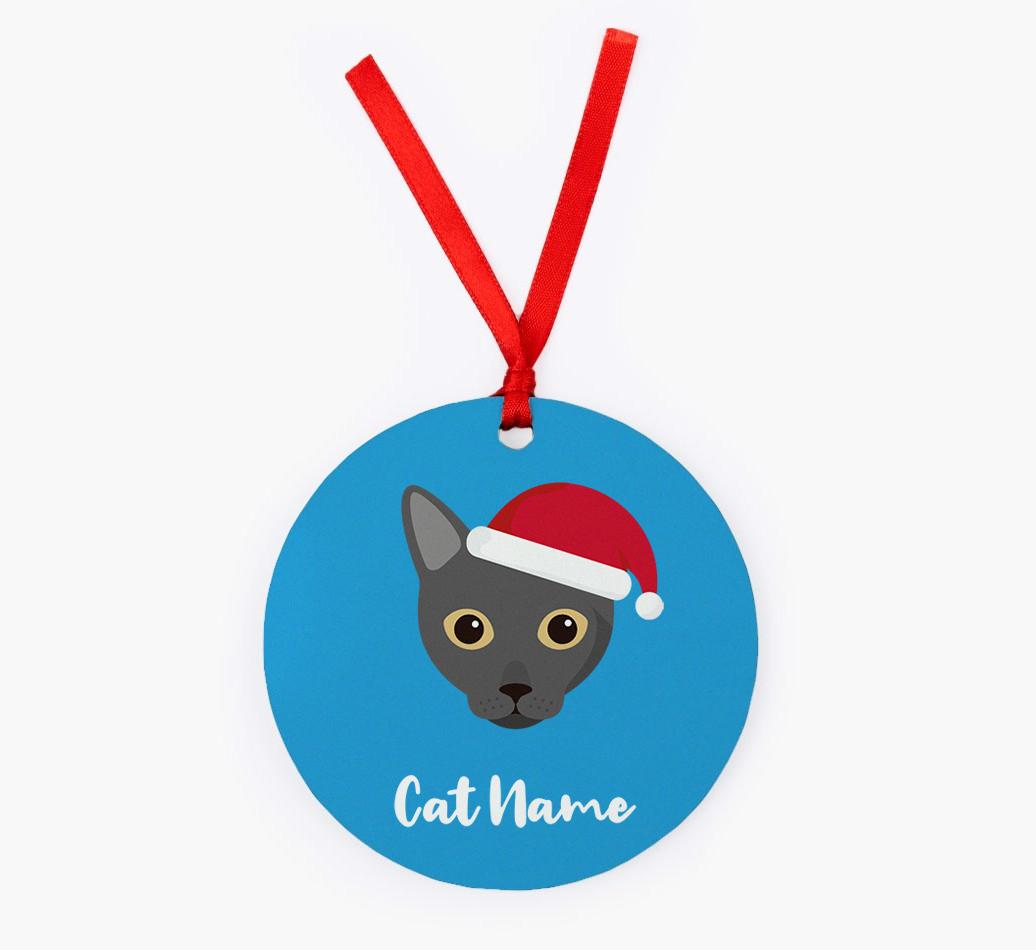 Personalised {breedCommonName} Christmas Decoration