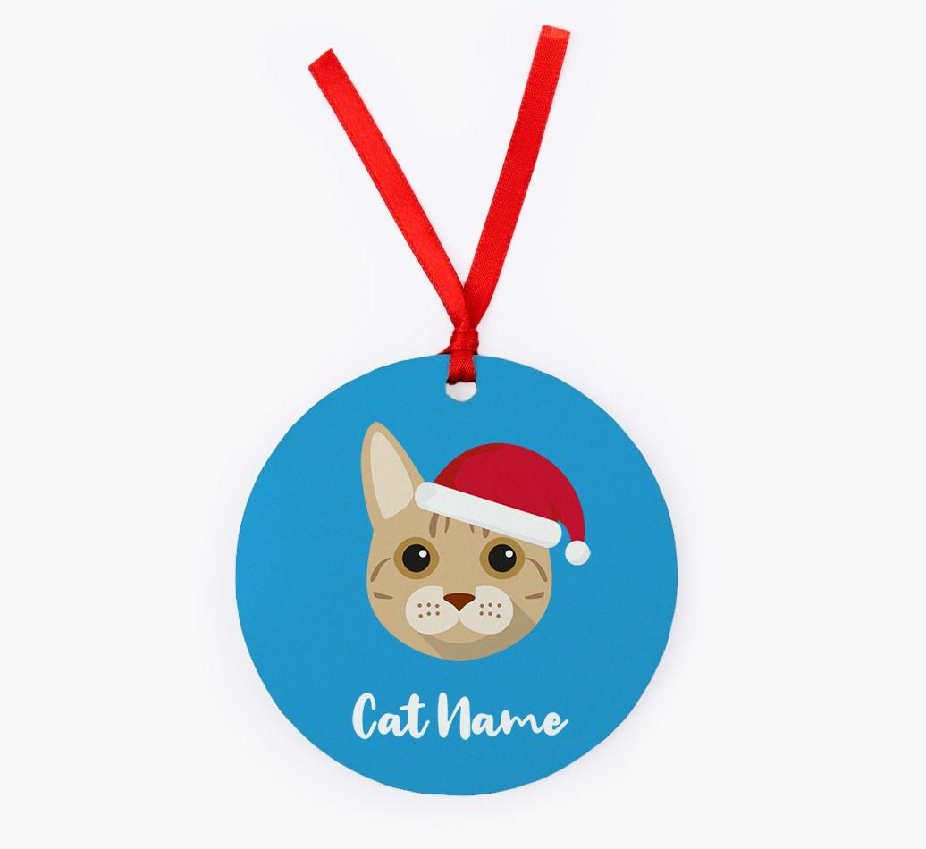 Personalised {breedCommonName} Christmas Decoration