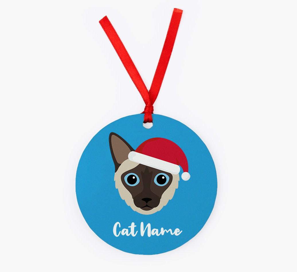 Personalised {breedCommonName} Christmas Decoration