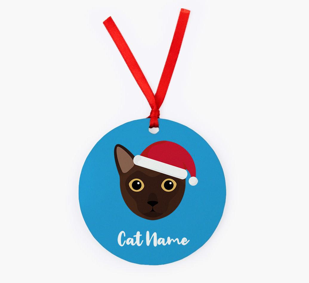 Personalised {breedCommonName} Christmas Decoration