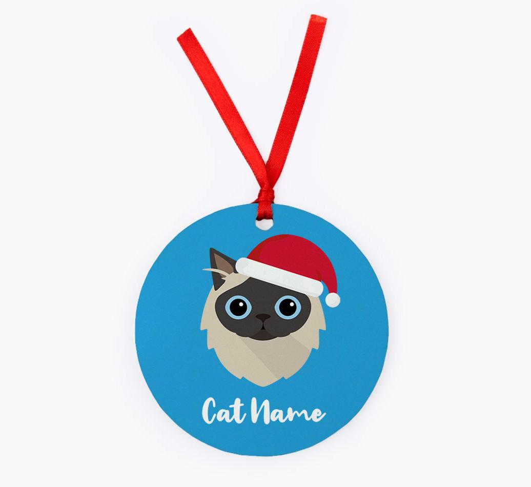 Personalised {breedCommonName} Christmas Decoration