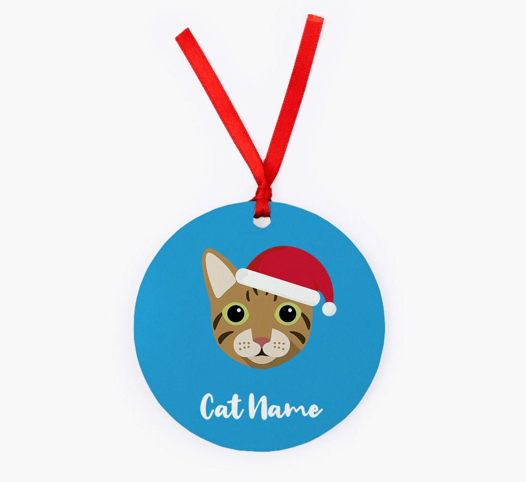 Personalised {breedCommonName} Christmas Decoration