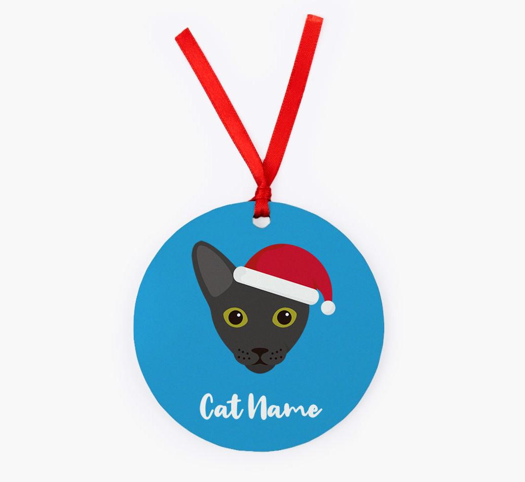 Personalised {breedCommonName} Christmas Decoration