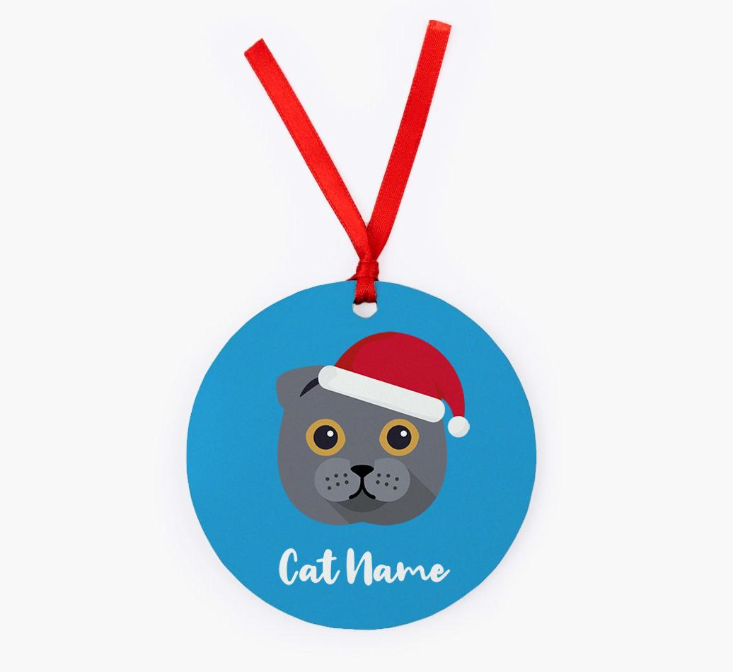 Personalised {breedCommonName} Christmas Decoration