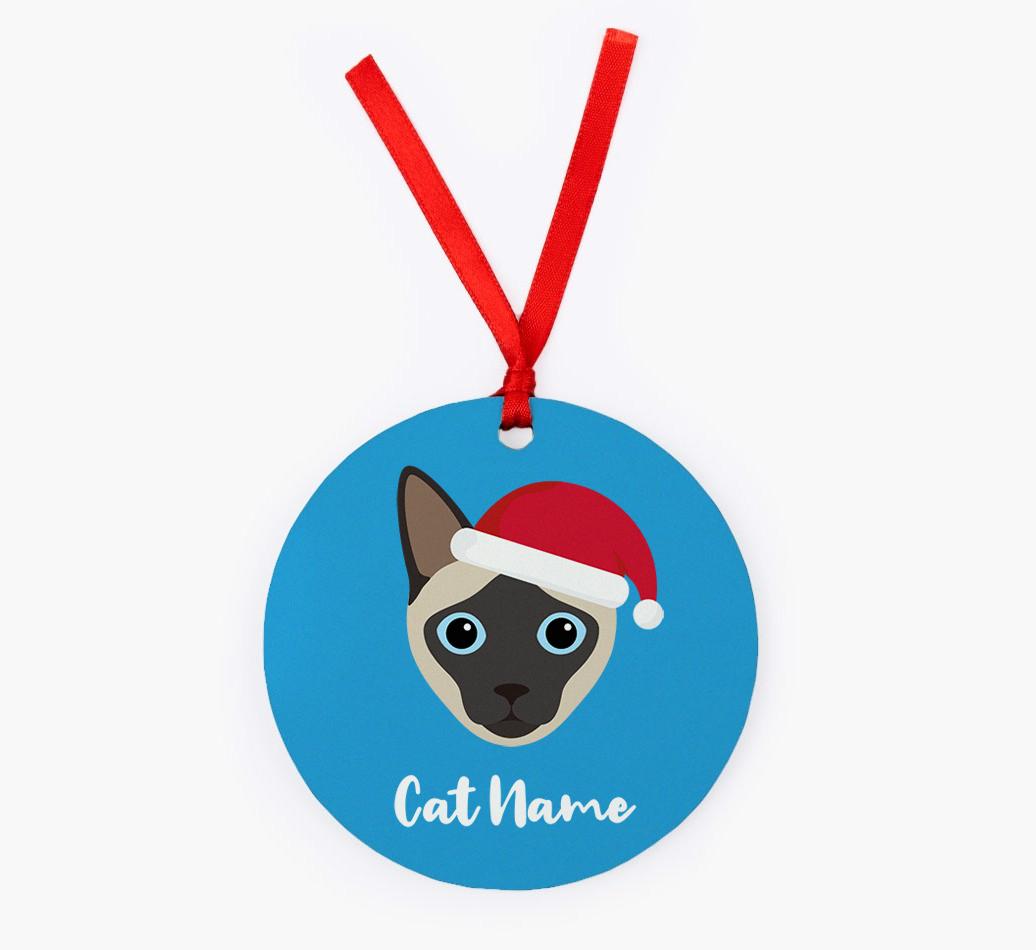 Personalised {breedCommonName} Christmas Decoration
