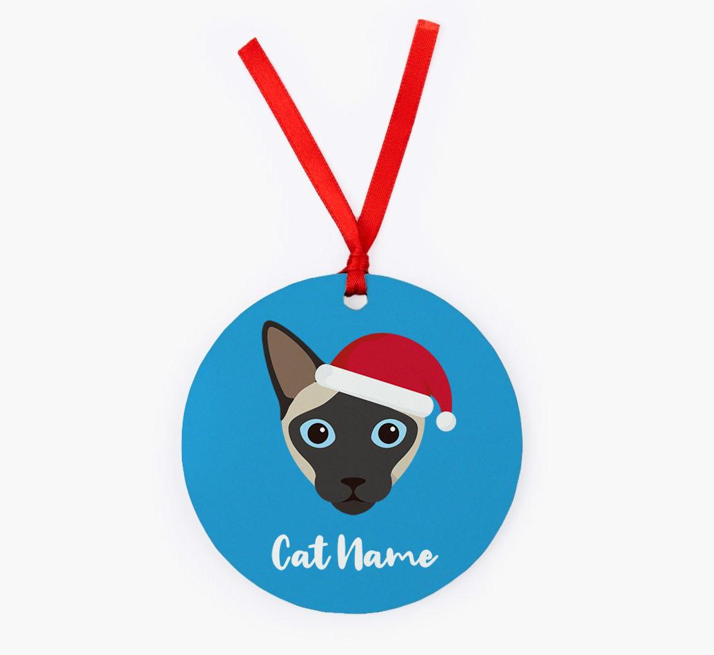 Personalised {breedCommonName} Christmas Decoration