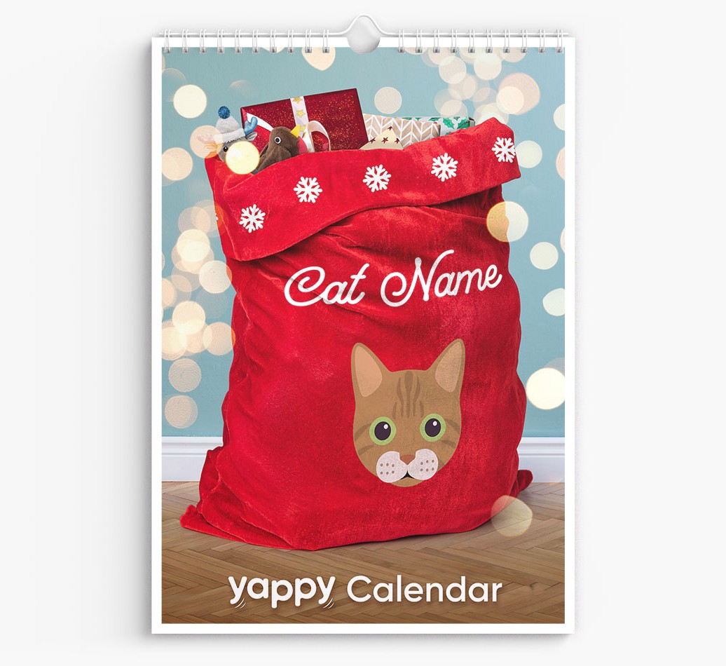 Personalised {dogsName}'s 2027 Calendar