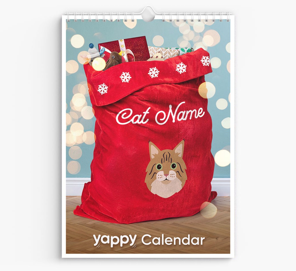 Personalised {dogsName}'s 2027 Calendar