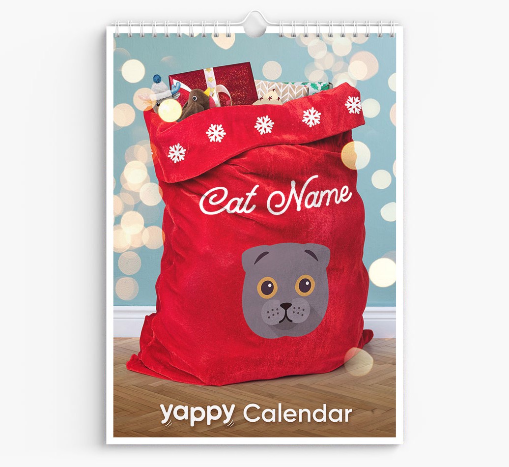 Personalised {dogsName}'s 2027 Calendar