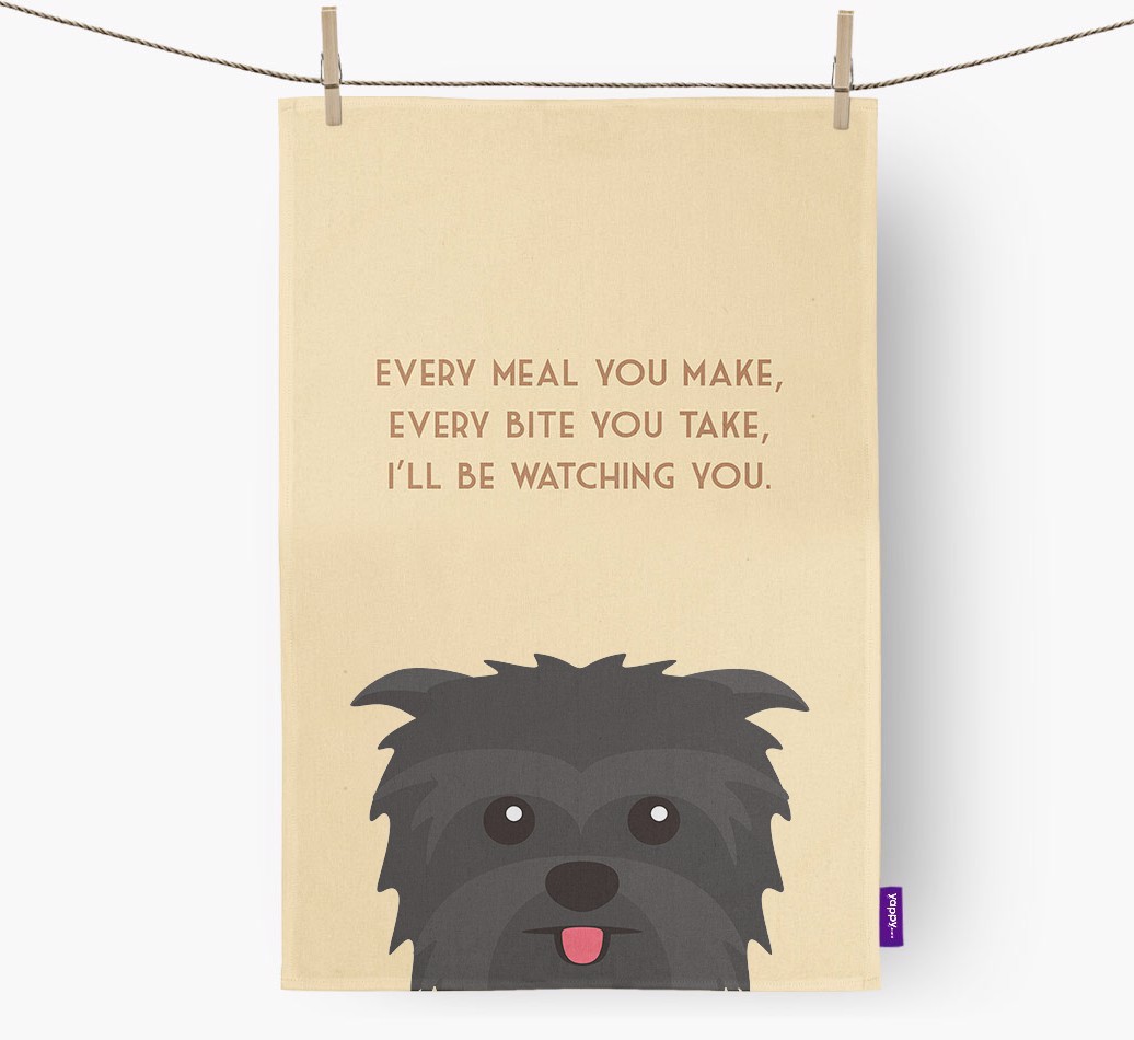 'I'll be watching you' Tea Towel