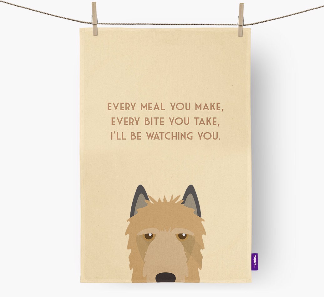 'I'll be watching you' Tea Towel