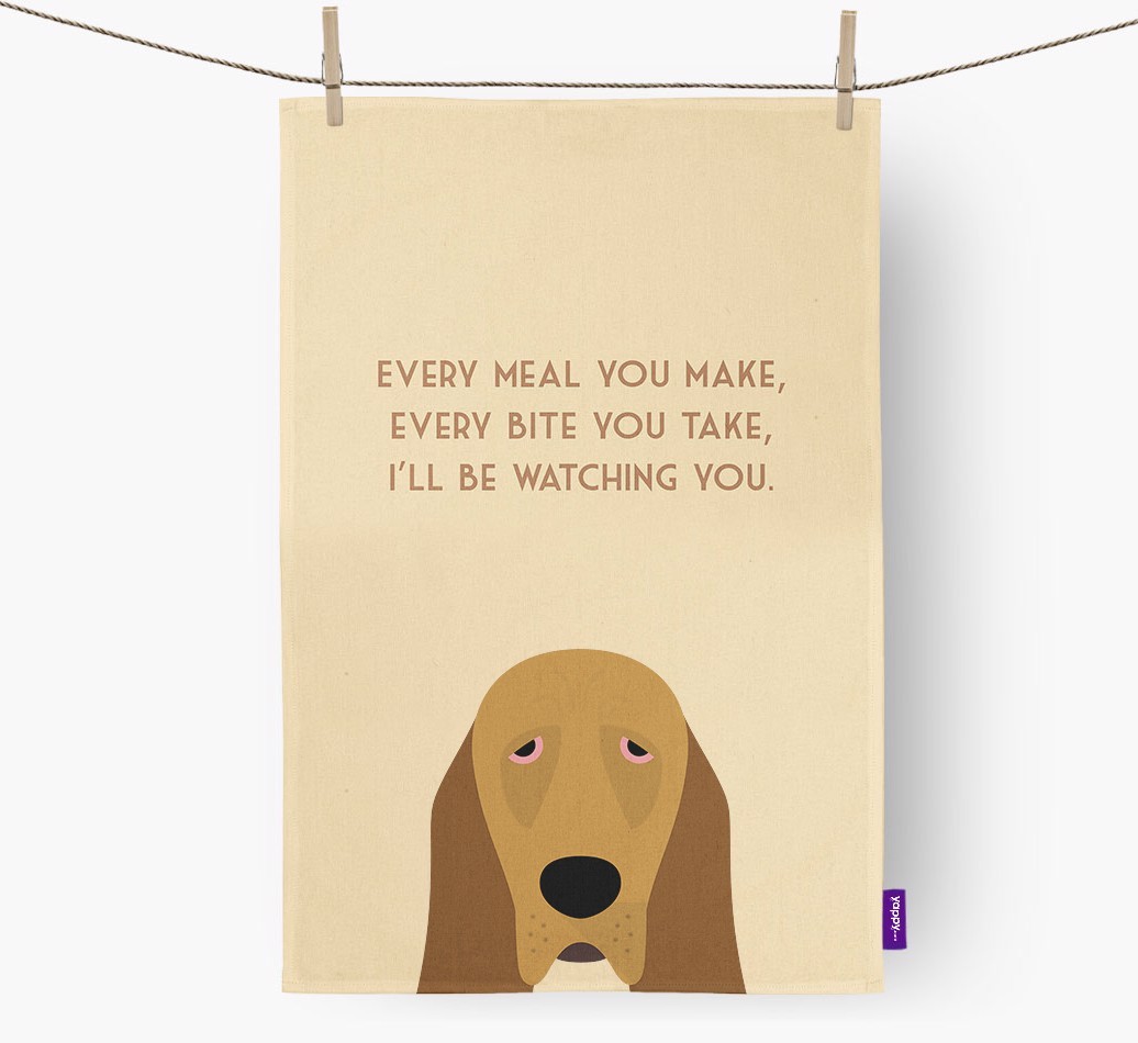 'I'll be watching you' Tea Towel