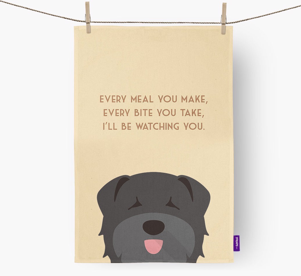 'I'll be watching you' Tea Towel
