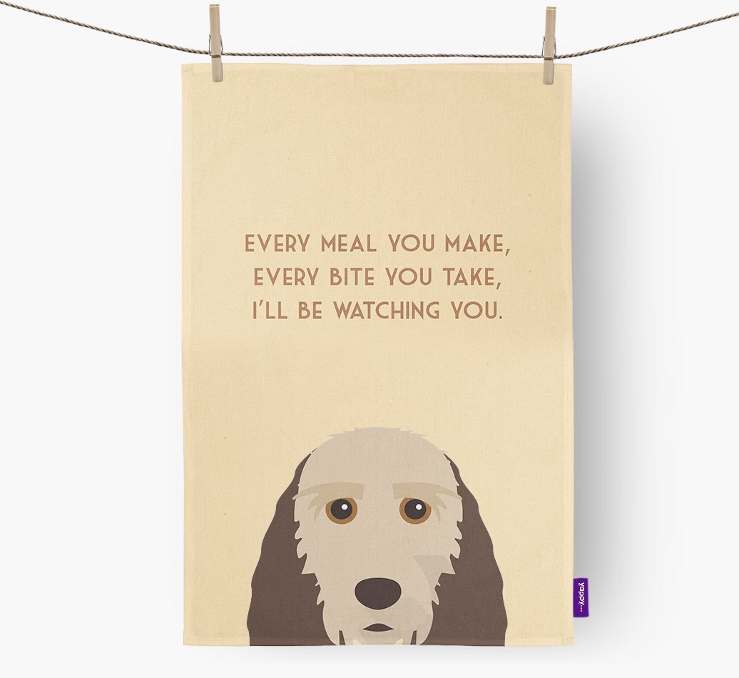 'I'll be watching you' Tea Towel