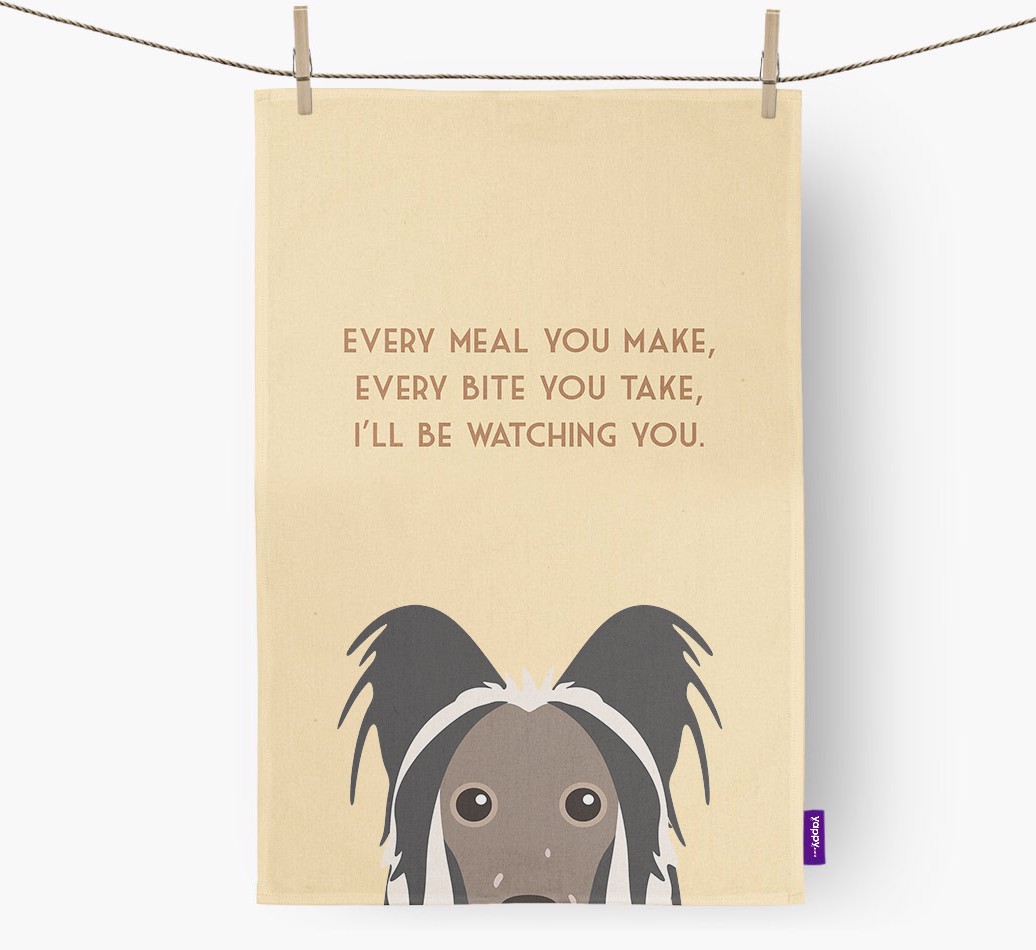 'I'll be watching you' Tea Towel