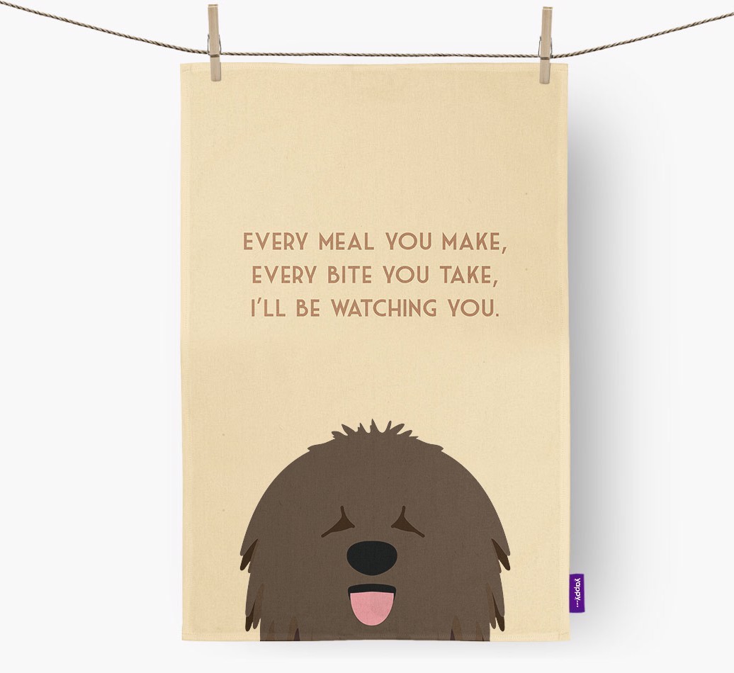 'I'll be watching you' Tea Towel
