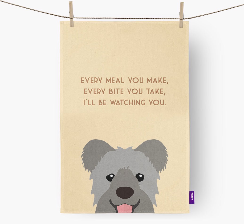 'I'll be watching you' Tea Towel