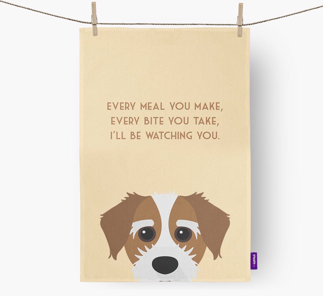 'I'll be watching you' Tea Towel