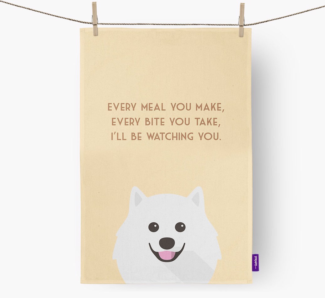 'I'll be watching you' Tea Towel