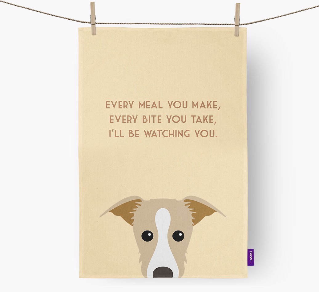 'I'll be watching you' Tea Towel