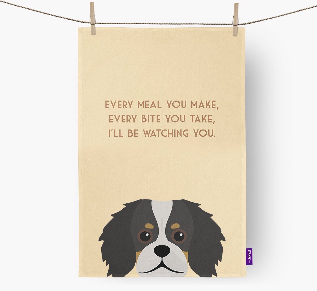 'I'll be watching you' Tea Towel