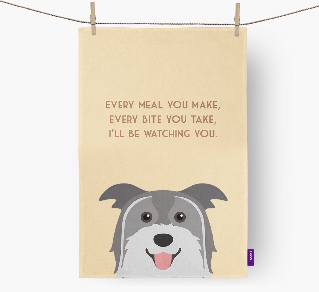 'I'll be watching you' Tea Towel