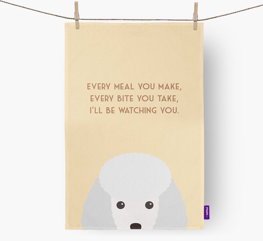 'I'll be watching you' Tea Towel