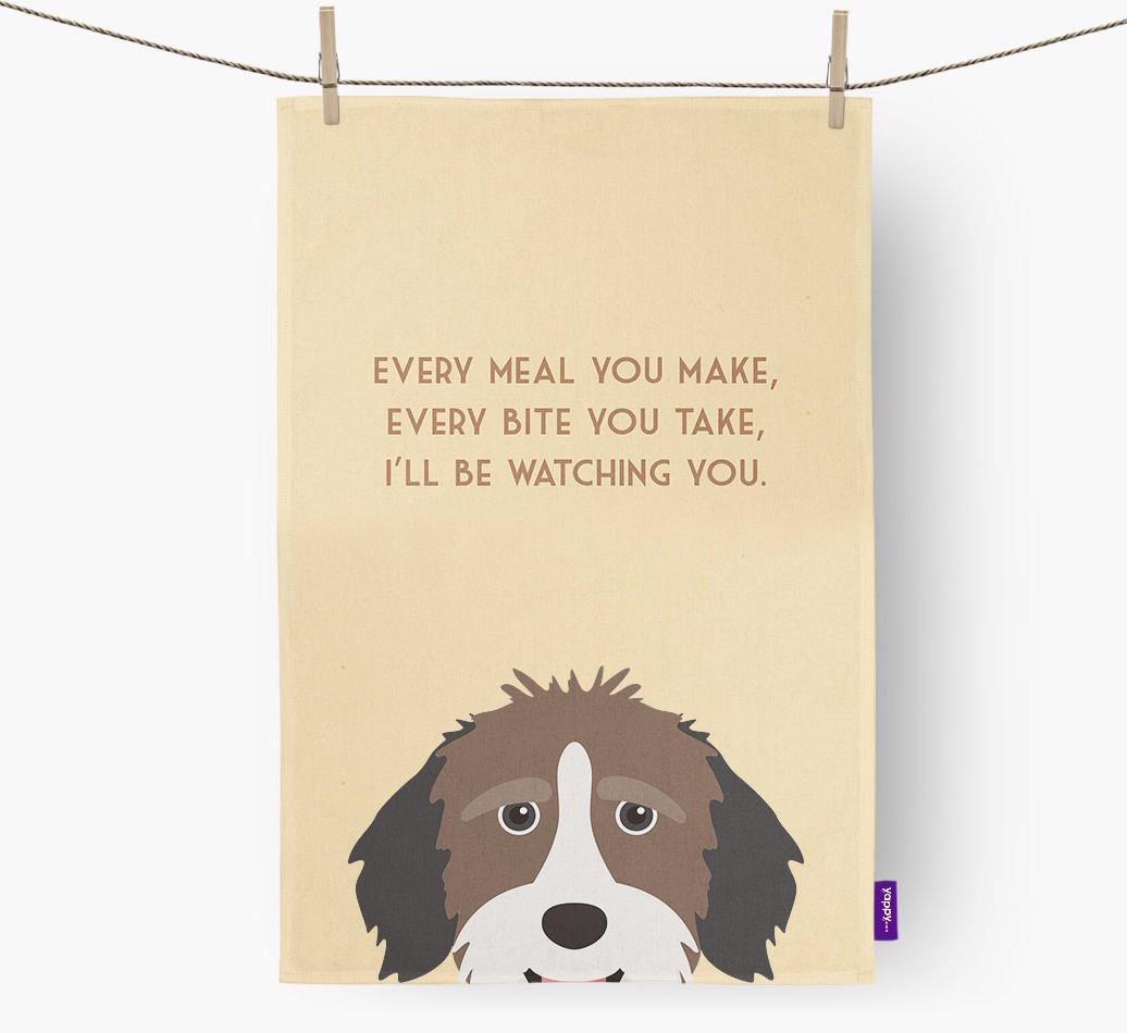 'I'll be watching you' Dish Towel