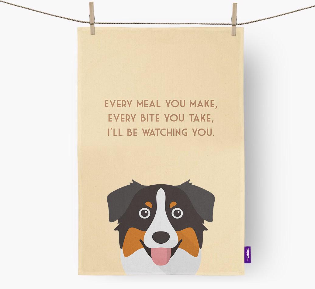 'I'll be watching you' Dish Towel