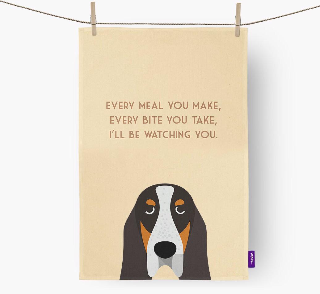 'I'll be watching you' Dish Towel