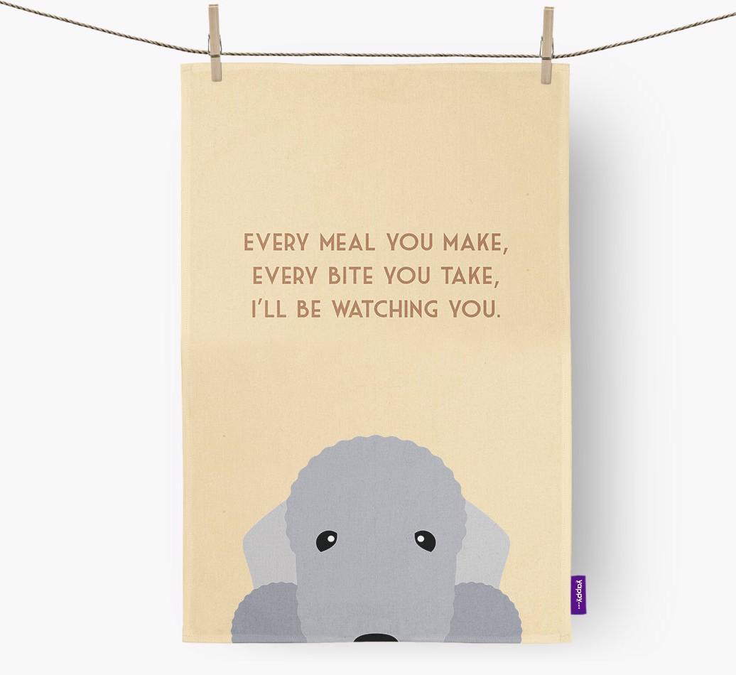 'I'll be watching you' Dish Towel