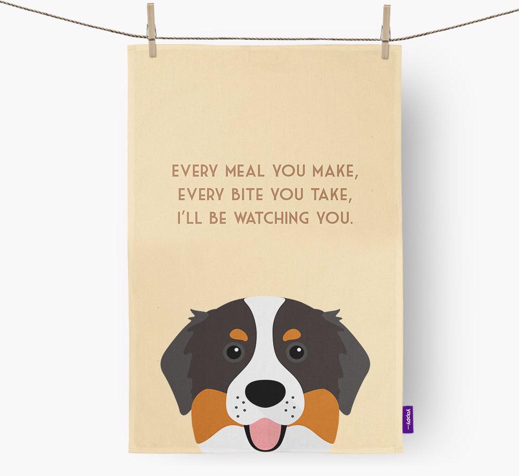 'I'll be watching you' Dish Towel