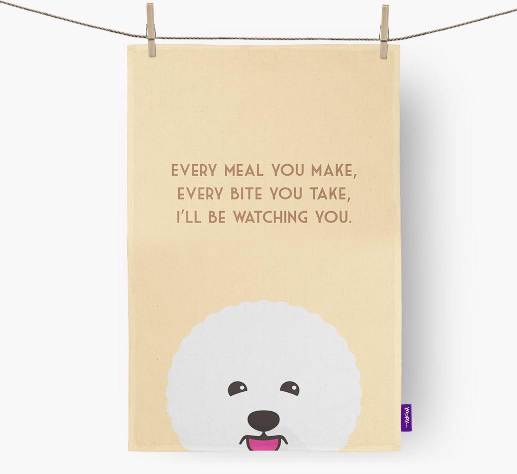 'I'll be watching you' Dish Towel