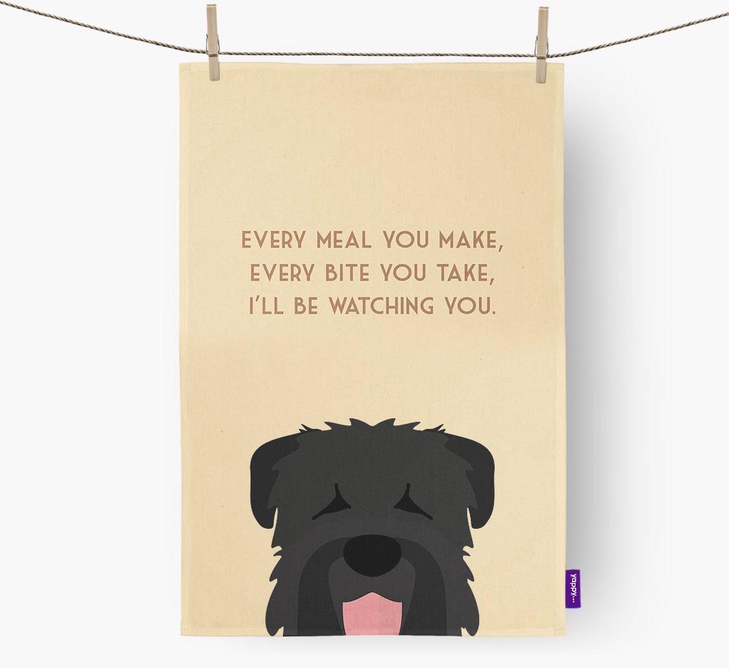 'I'll be watching you' Dish Towel