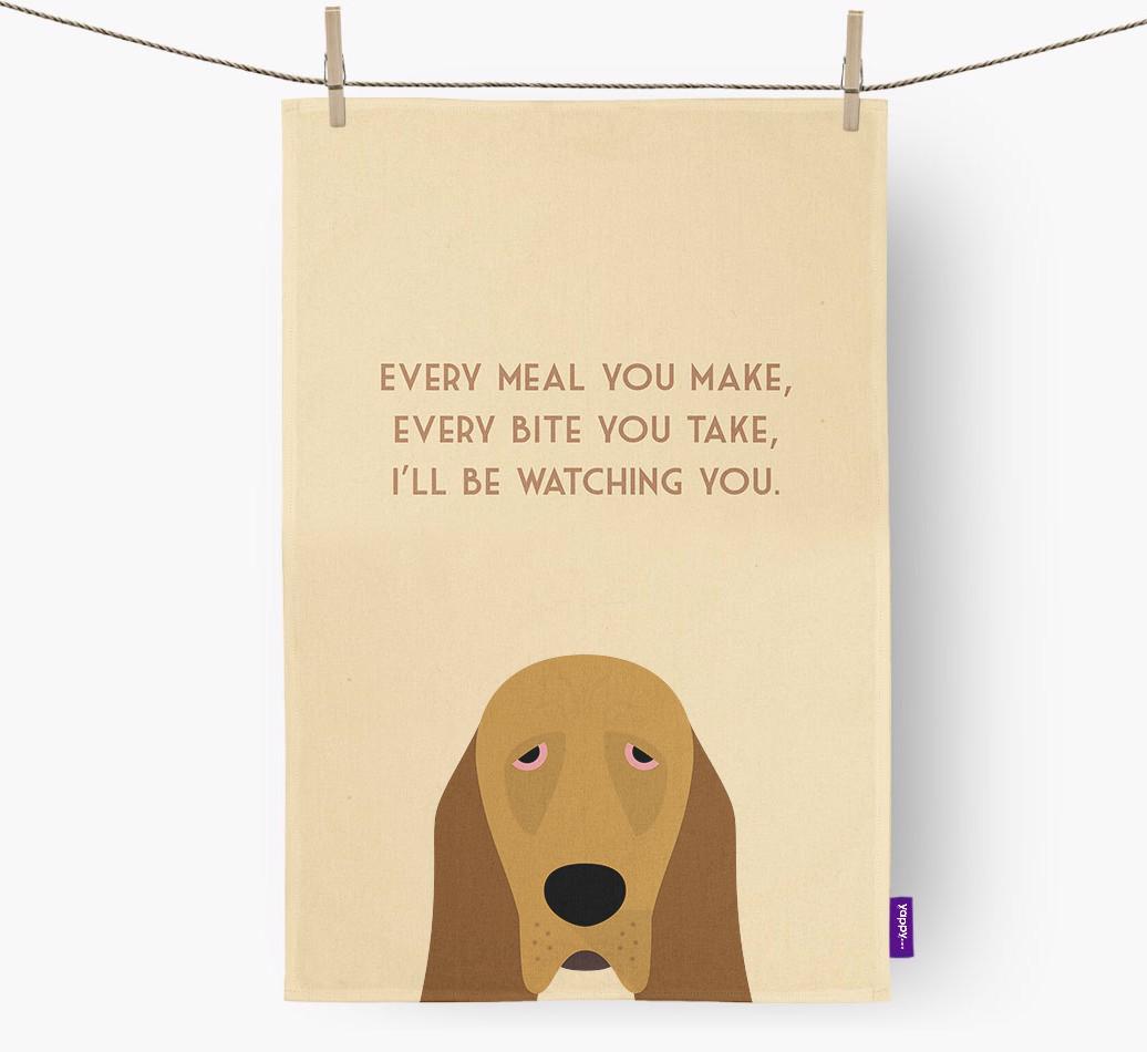 'I'll be watching you' Dish Towel