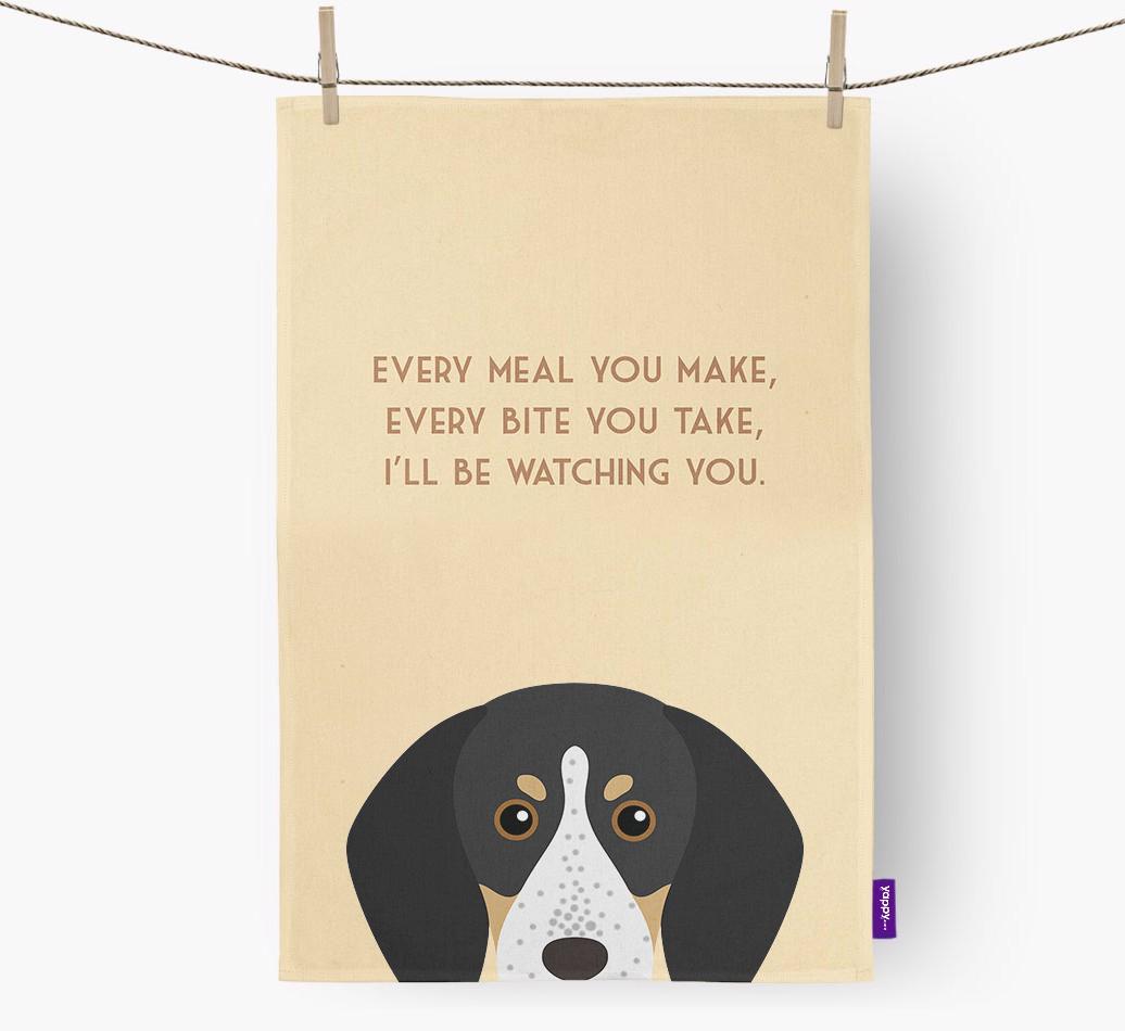 'I'll be watching you' Dish Towel