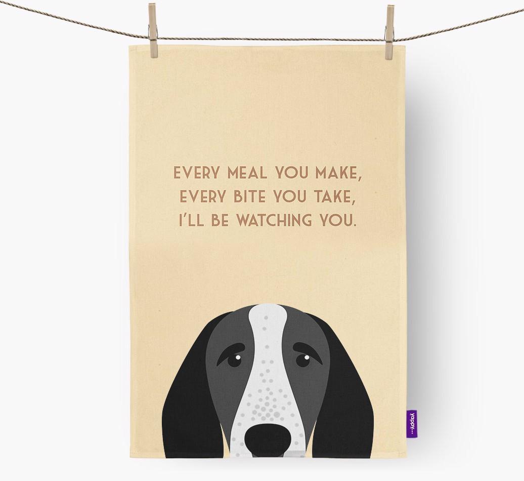 'I'll be watching you' Dish Towel