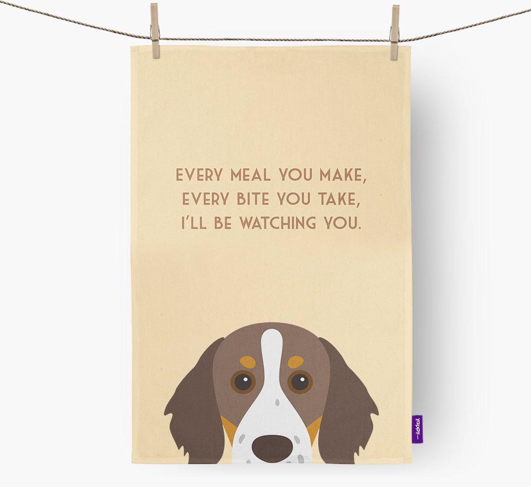 'I'll be watching you' Dish Towel